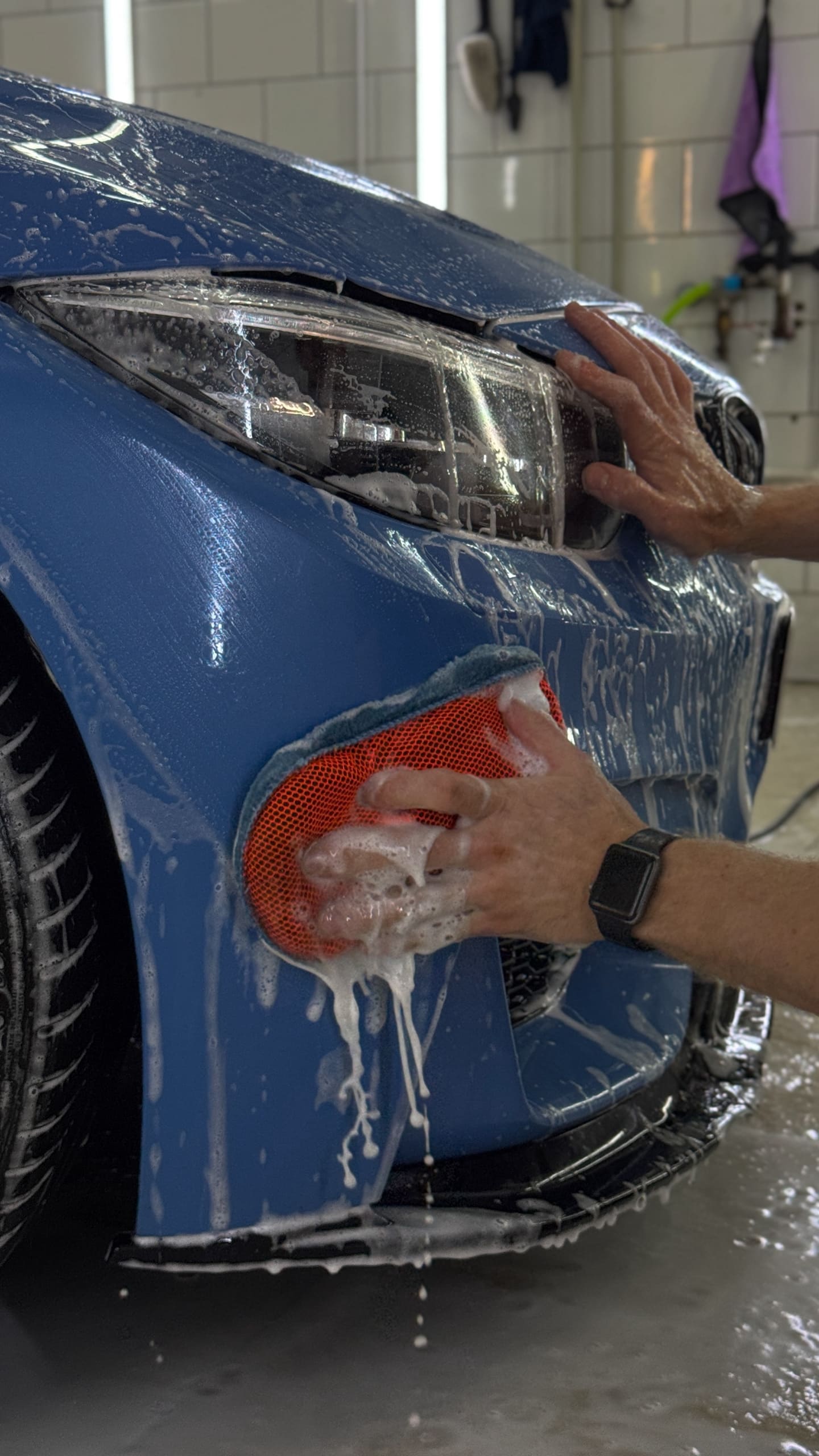 Детейлинг-мойка кузова BMW