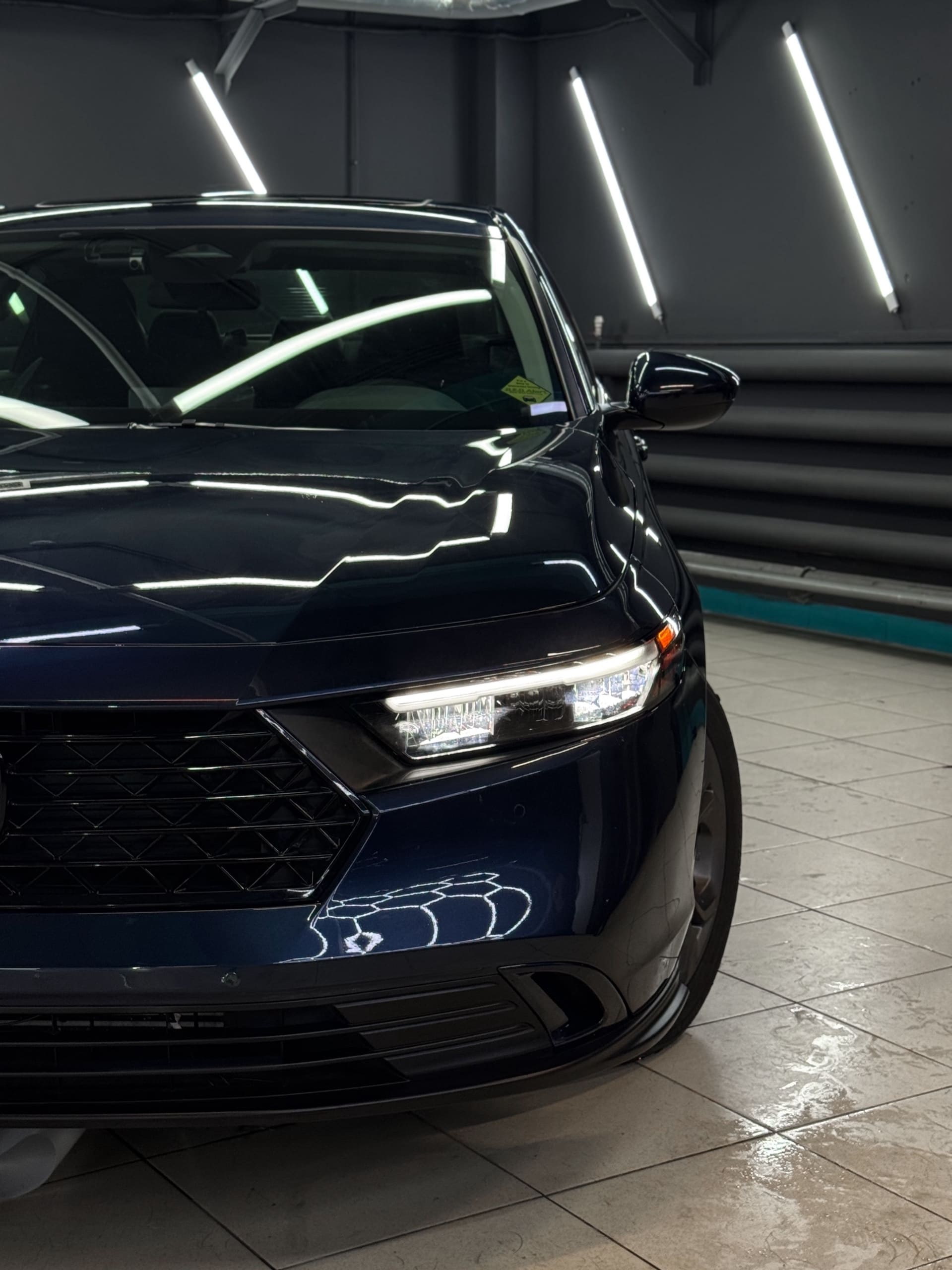 Honda Accord после установки парктроников и других работ