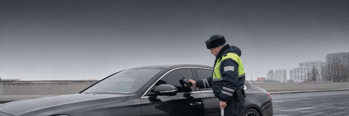 Штраф за тонировку автомобиля и проверка светопропускания