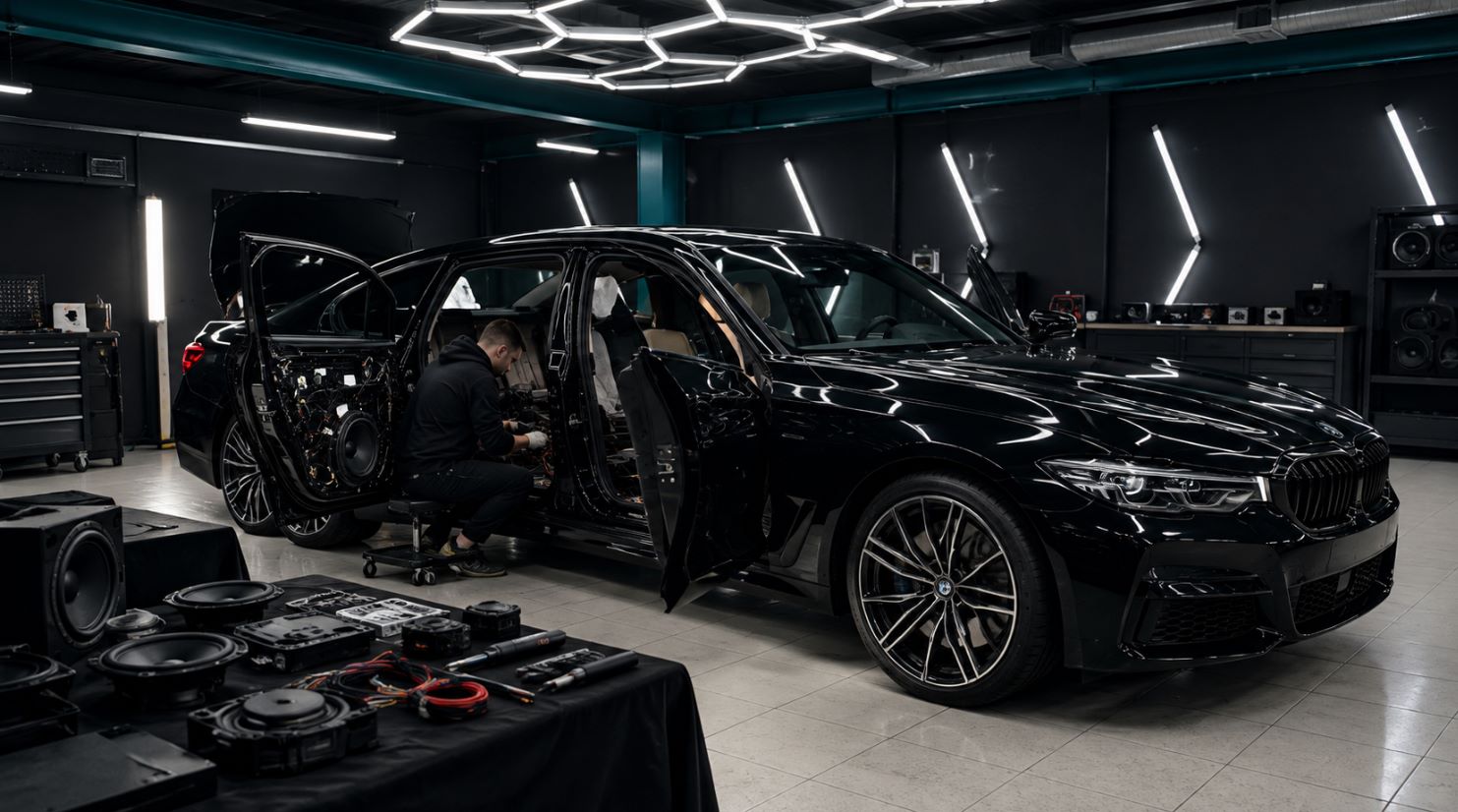 Установка автомобильной аудиосистемы